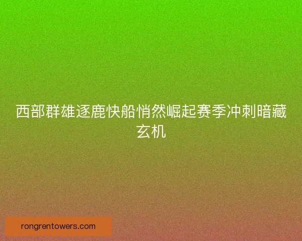 西部群雄逐鹿快船悄然崛起赛季冲刺暗藏玄机